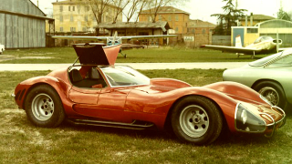 Illustration for article titled Tom Meade's wild Ferrari Thomassima was the P4/5 of its day